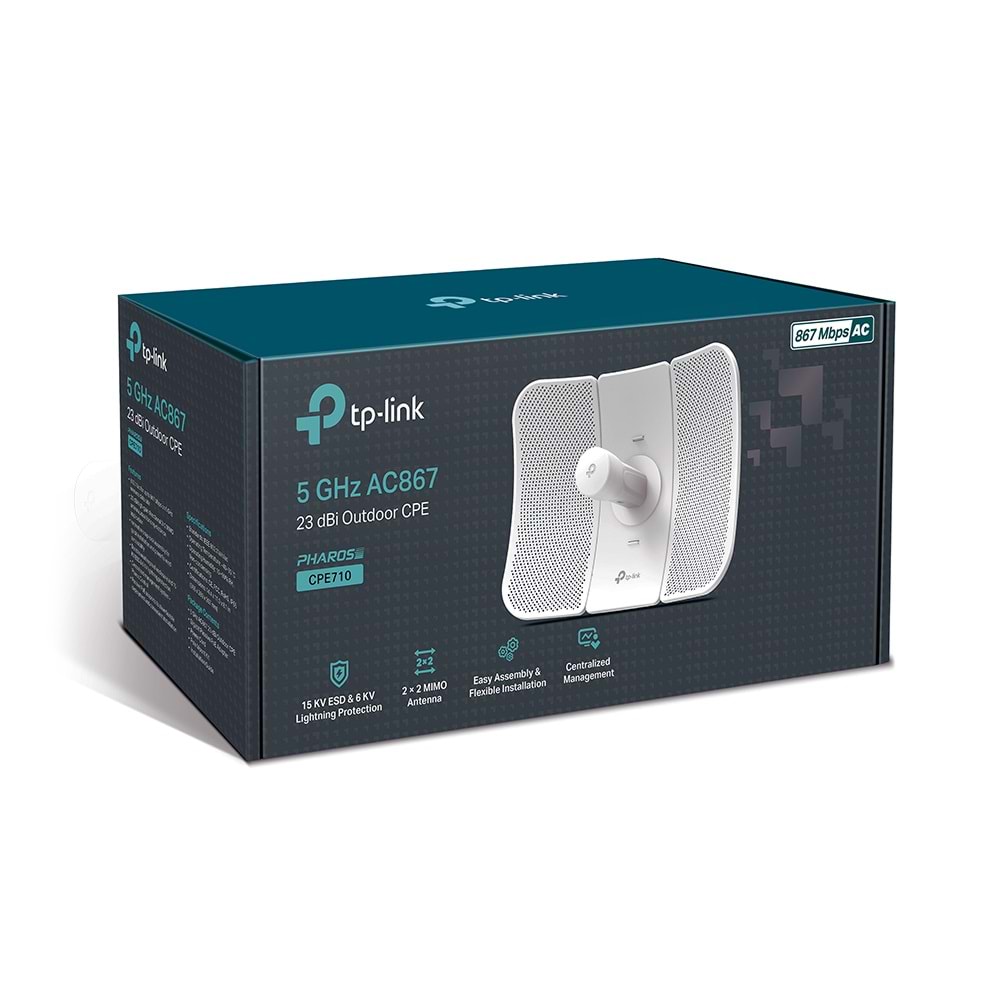 TP-LINK CPE710 5GHz AC 867Mbps 23dBi Outdoor