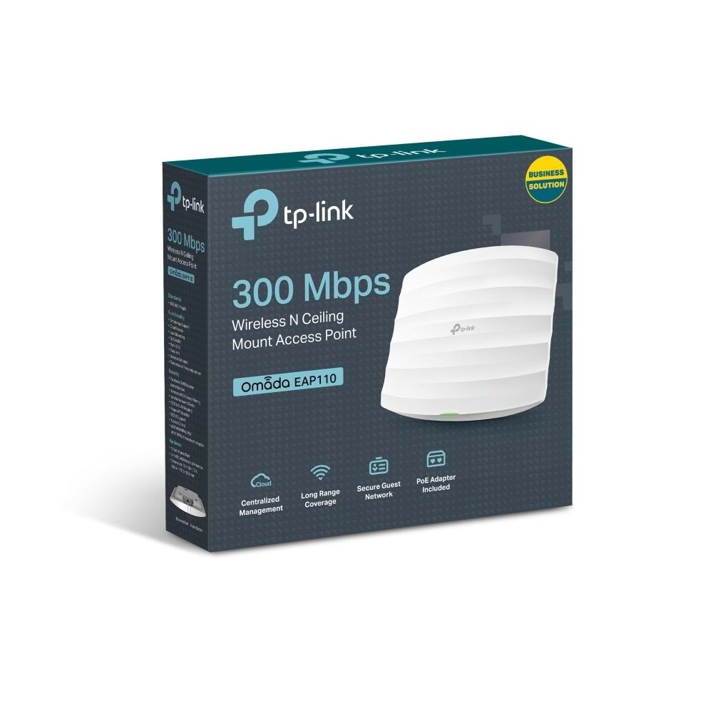 TP-Link EAP110 300 Mbps 2.4 Ghz Tavan Tipi Access Point