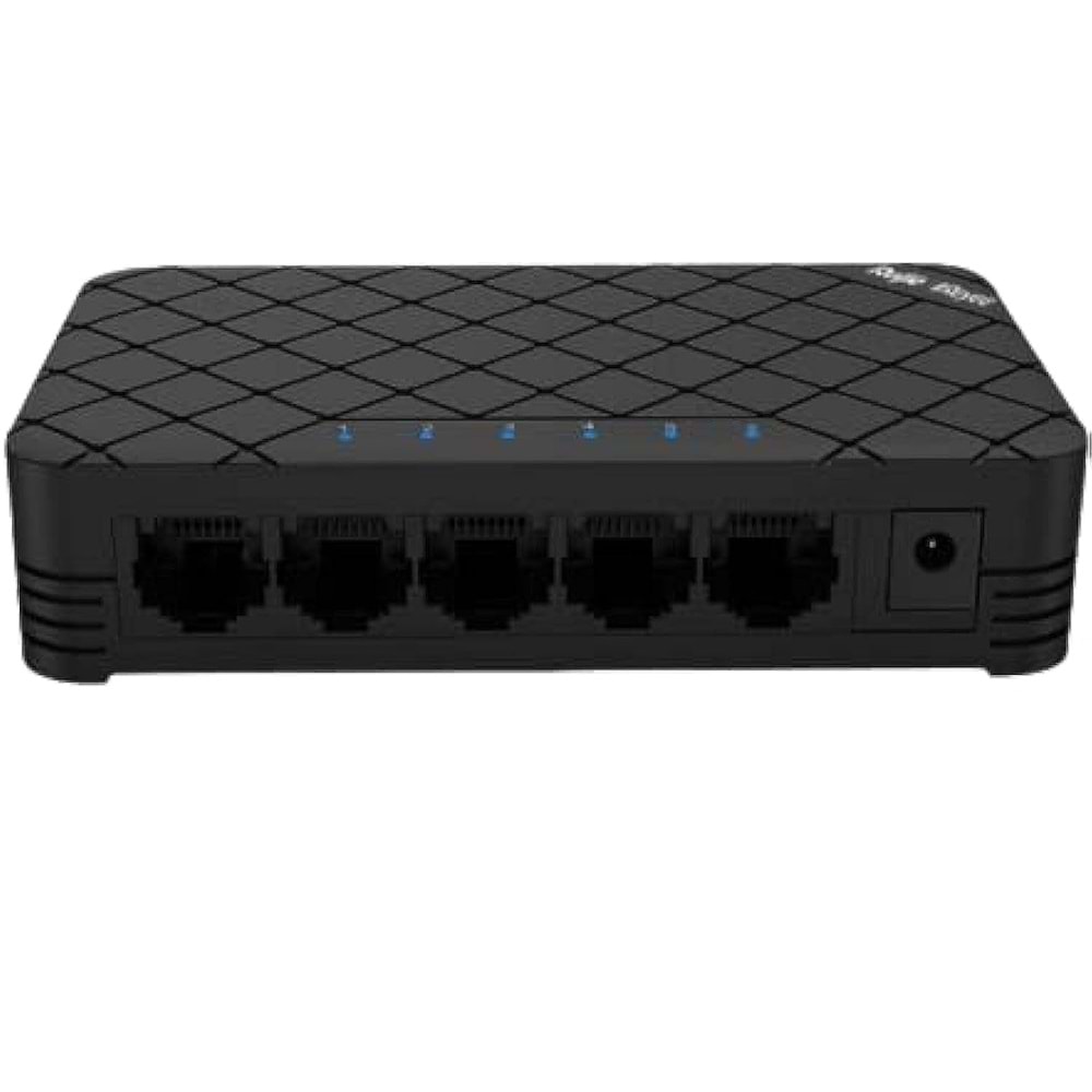 Reyee RG-ES05 5 Portlu, 10/100 Fast Ethernet, Tak Çalıştır Switch, Plastik Kasa