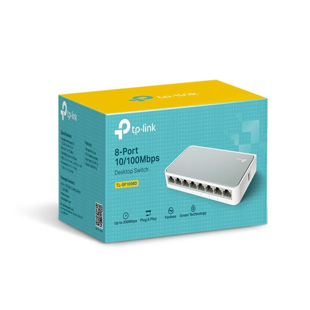 TP-LINK TL-SF1008D 10/100Mbps 8xPort Switch