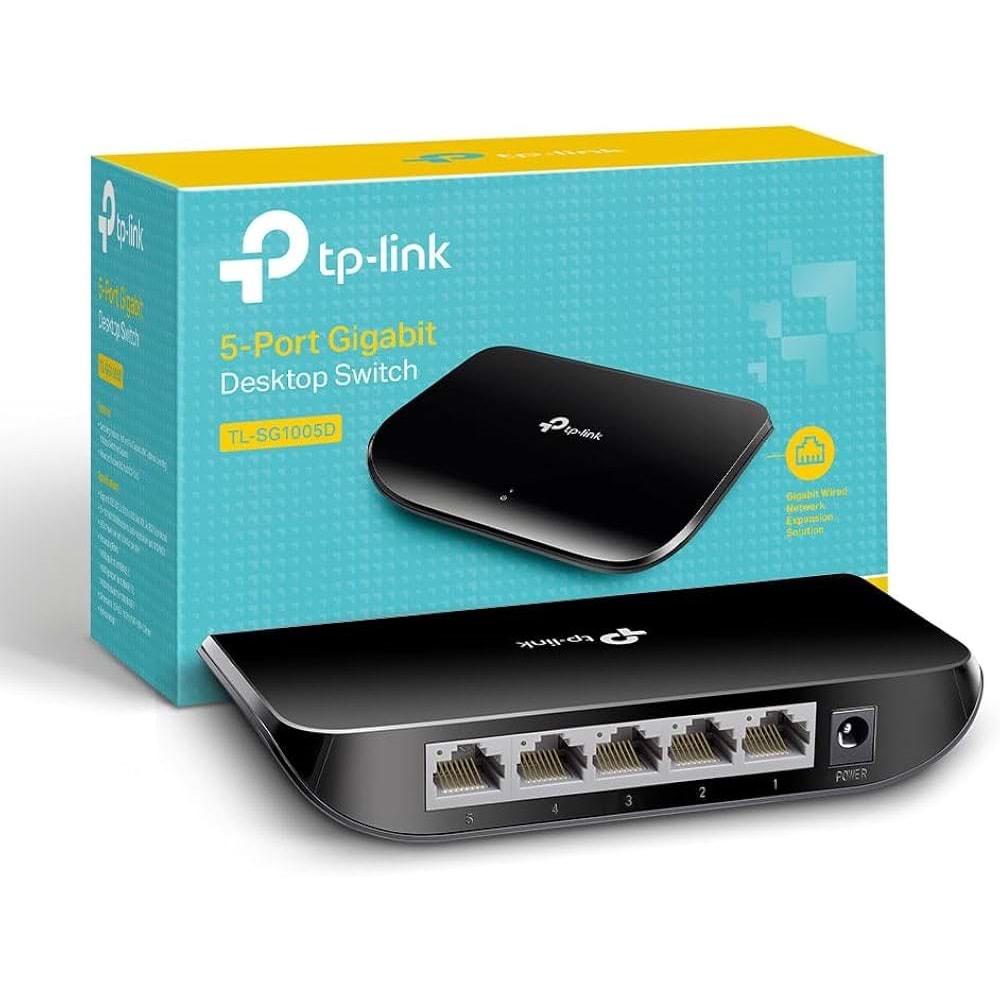 TP-LINK TL-SG1005D 10/100/1000Mbps 5xPort %50 Güç Tasarruflu Tak Kullan Switch
