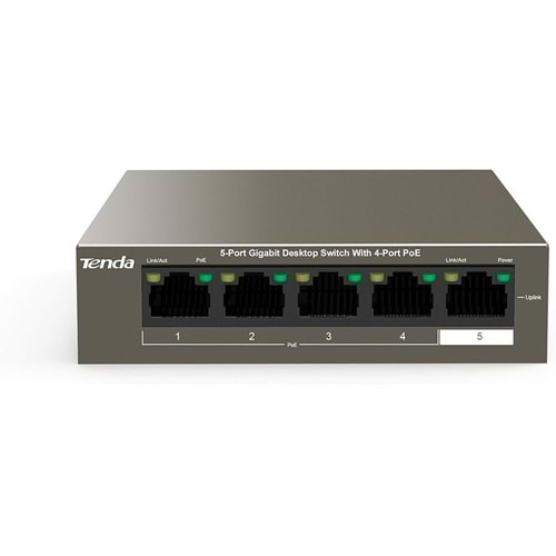 TENDA TEG1105P-4-63W 5-Port PoE Switch